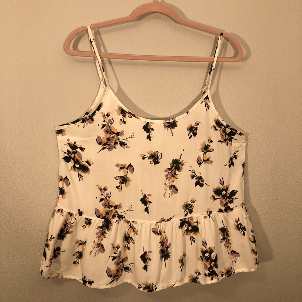 Breezy Floral Print Summer Top